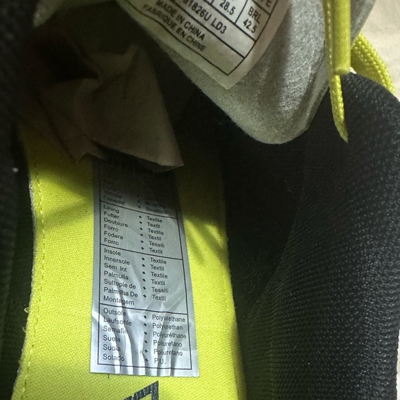 YELLOW UMBRO VELOCITA ALCHEMIST LEAGUE FG MEN'S SOCCER CLEATS - Picture 9 of 11